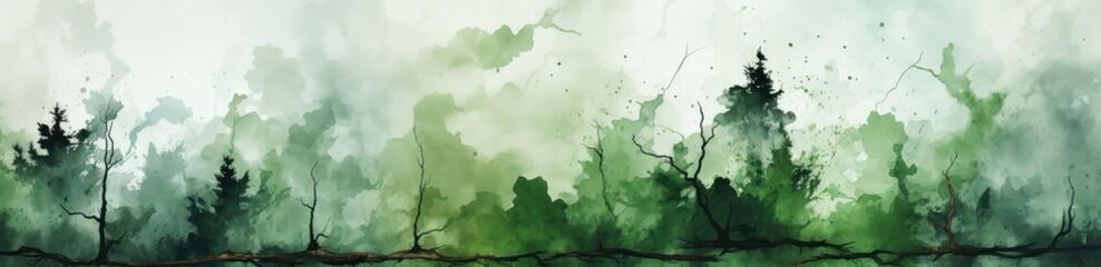 Obraz premium Abstract green grunge surface.