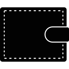 Simple vector icon wallet