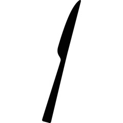 Simple vector icon dessert knife
