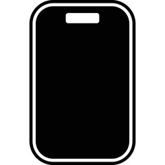 Simple vector icon cutting board
