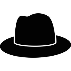 Simple vector icon hat
