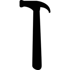 Simple vector icon hammer