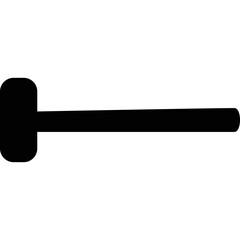 Simple vector icon hammer