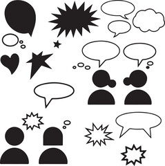Communication Icons and Symbols