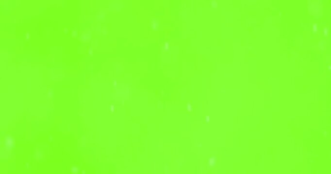 Snow Falling Video With Green Screen