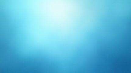 Obraz premium Light Blue Grainy Gradient Background With Vignette Effect