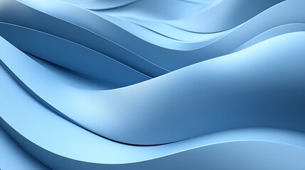 Obraz premium A pattern of abstract waveforms in metallic silver tones with a glowing background.