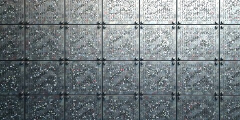 A Seamless Texture of Metallic Panels with Embedded Specks for Industrial Design Applications
