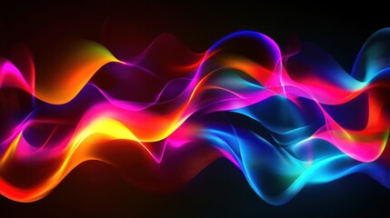 Obraz premium Abstract Colorful Wave