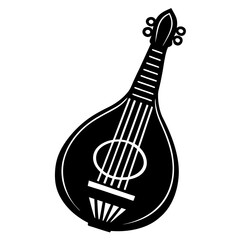acoustic guitar vector illustration