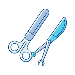 surgical instruments icon, surgical instruments vector illustration-simple illustration of surgical instruments, perfect for surgical instruments logos and icons