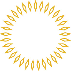 Beautiful flower art and mandala vector design