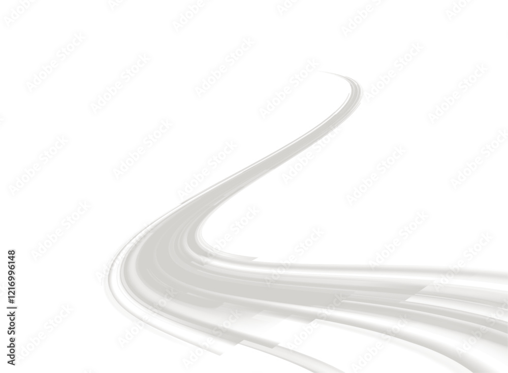 Wall mural png futuristic technological style. png abstract background with speed lines. neon color rays vector