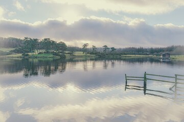 loch in the morning