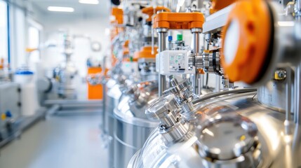 Sophisticated Industrial Equipment and Machinery in Advanced Manufacturing Facility