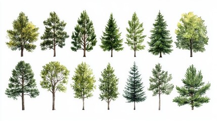 Fototapeta premium Woody plant Conifers Evergreen Tropical and subtropical coniferous forests Pine family Larch Temperate broadleaf and mixed forest Cupressaceae Loblolly pine Pine
