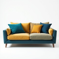 sofa isolated on white background