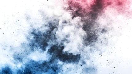 Fototapeta premium High Quality Watercolor Background in Shades of Blue and Violet