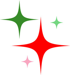 Shinning Sparkle Stars Icon