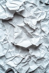 Obraz premium A close-up shot of a blank white paper