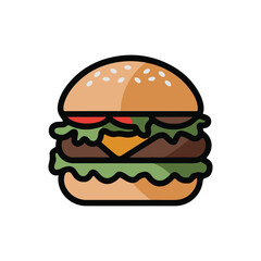 Delicious Cheeseburger, Burger