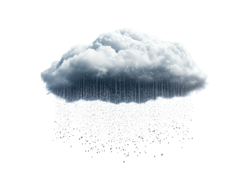 Isolated Rain Cloud