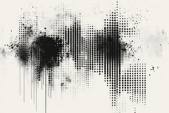 Subtle, halftone patterns with high-c