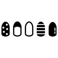 네일 아트 아이콘