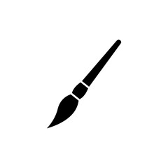 Paint brush icon vector
