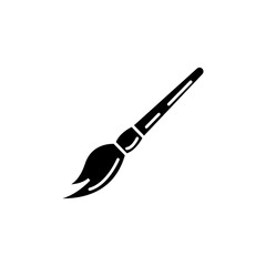Paint brush icon vector