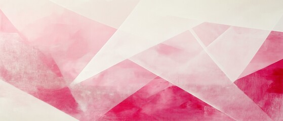 Abstract Art Design, Pink and Gray Tones, Digital Illustration, Graphic Arts Concept