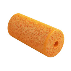 Obraz premium High-Quality Orange Paint Roller for Smooth Finishes