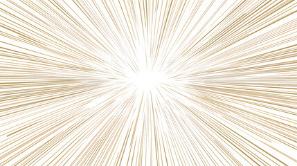 Golden Rays Burst: Abstract Design Elements for Visual Projects, Speed Lines Graphic, Radial Lines, Burst Effect,  Motion Background, Energy Beams, Light Rays, Starburst.