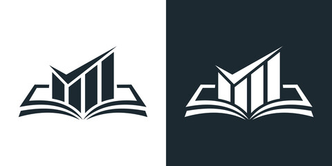 Illustration vector of Accounting Tax management logo design template