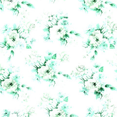 flower seasmaless patterns