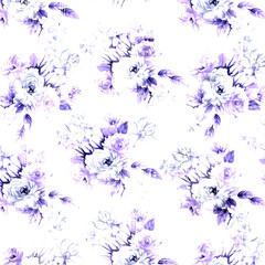 flower seamless patterns