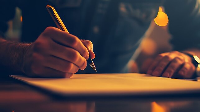 A full-stack developer taking notes while working on a React.js project