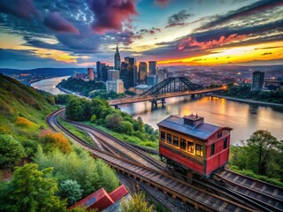 Pittsburgh Duquesne Incline Urban Exploration: Steel City Skyline Views
