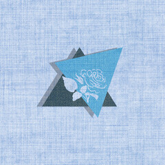 abstract origami background