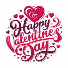 Obraz premium Happy Valentines day