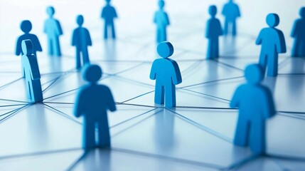 Glowing blue and white social media icons on grid of digital screens,connect with people online