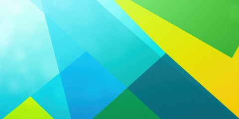 Fototapeta premium Abstract Geometric Background with Vivid Color Blocks and Gradient Effects