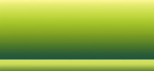 Obraz premium Abstract gradient podium background. Green empty 3d studio backdrop. Clean scene for product presentation. Spring mockup template with podium. Vector illustration