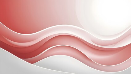 Tranquil Backgrounds: Red and White Harmony
