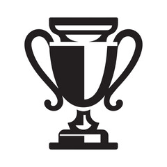 Celebration Trophy vector, silhouette, illustration 