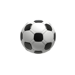 Fototapeta premium soccer ball isolated on white