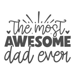 Father's Day Saying SVG Design