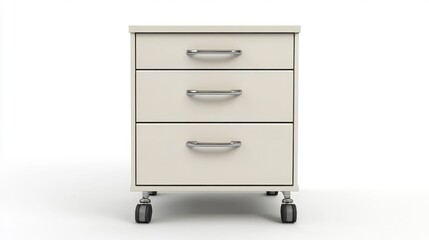 Modern Rolling Drawer Storage Cabinet with Wheels