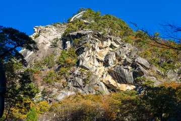 昇仙峡の天狗岩