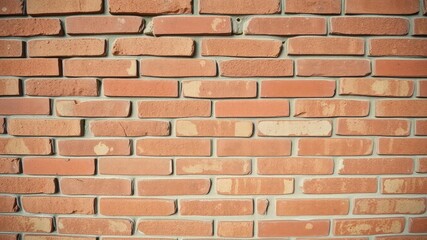 A close-up photo of a weathered brick wall, showcasing the texture and earthy tones, architecture, old